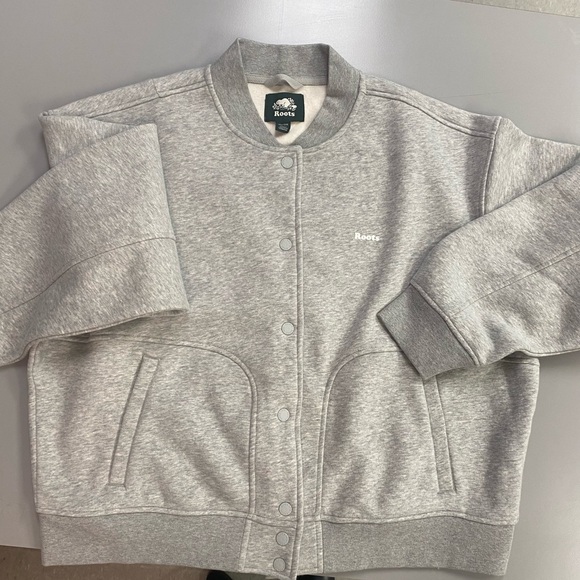 NEW ROOTS FROM CANADA! Ladies, Sz XL Fleece lined Jacket! Sz XL!  So so Soft! - Picture 1 of 10